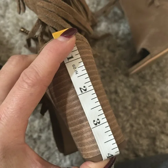 Steve Madden/ Carlos Santana open toe block heels - Picture 7 of 7